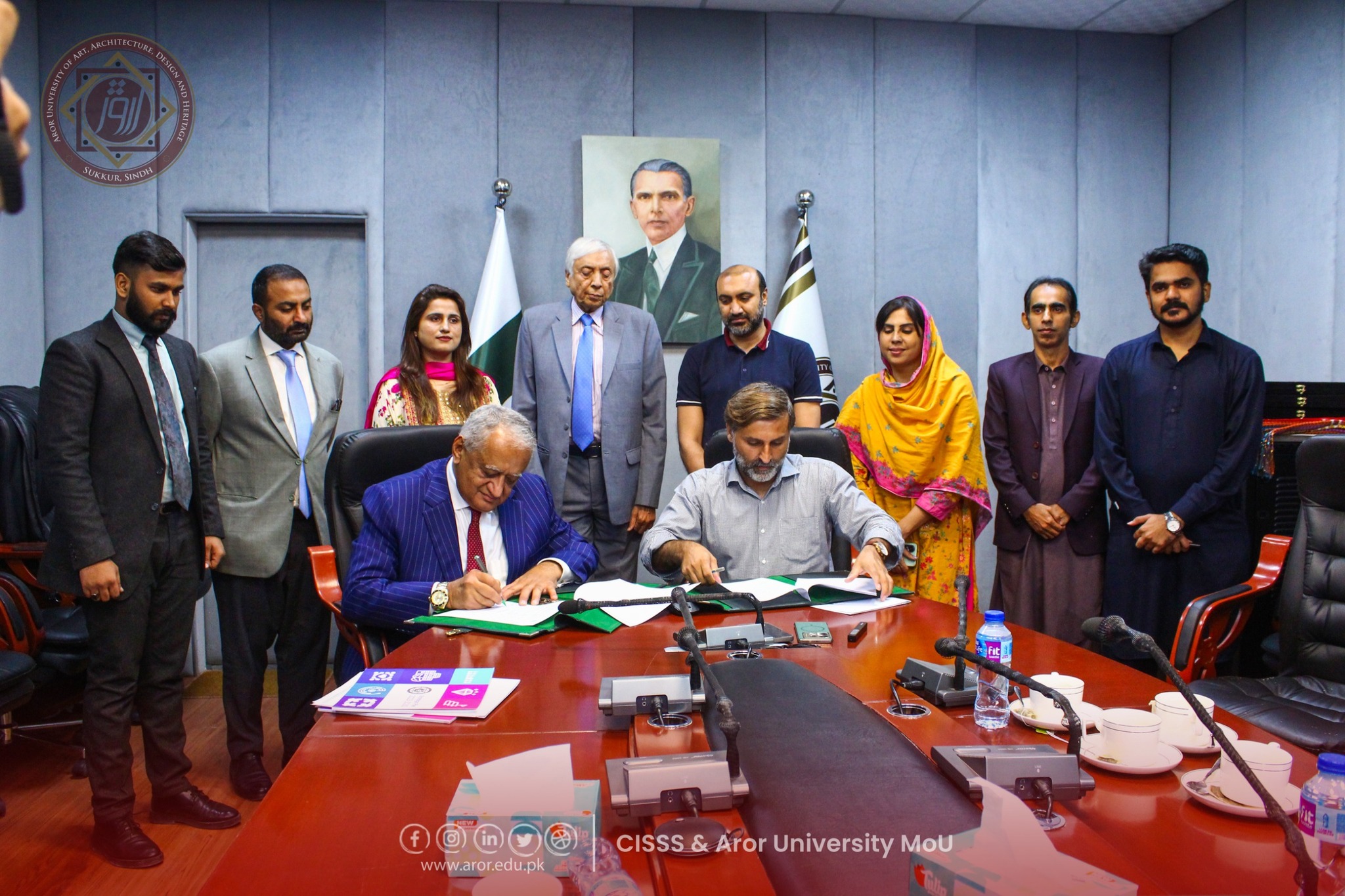 MoU with The Center for International Strategic Studies Sindh (CISSS)